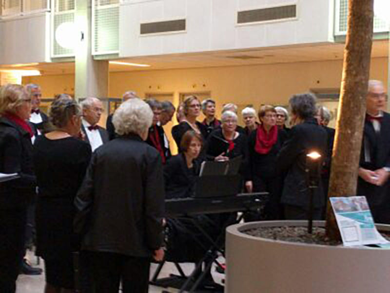  Optreden Amphia Kerst 2018. 